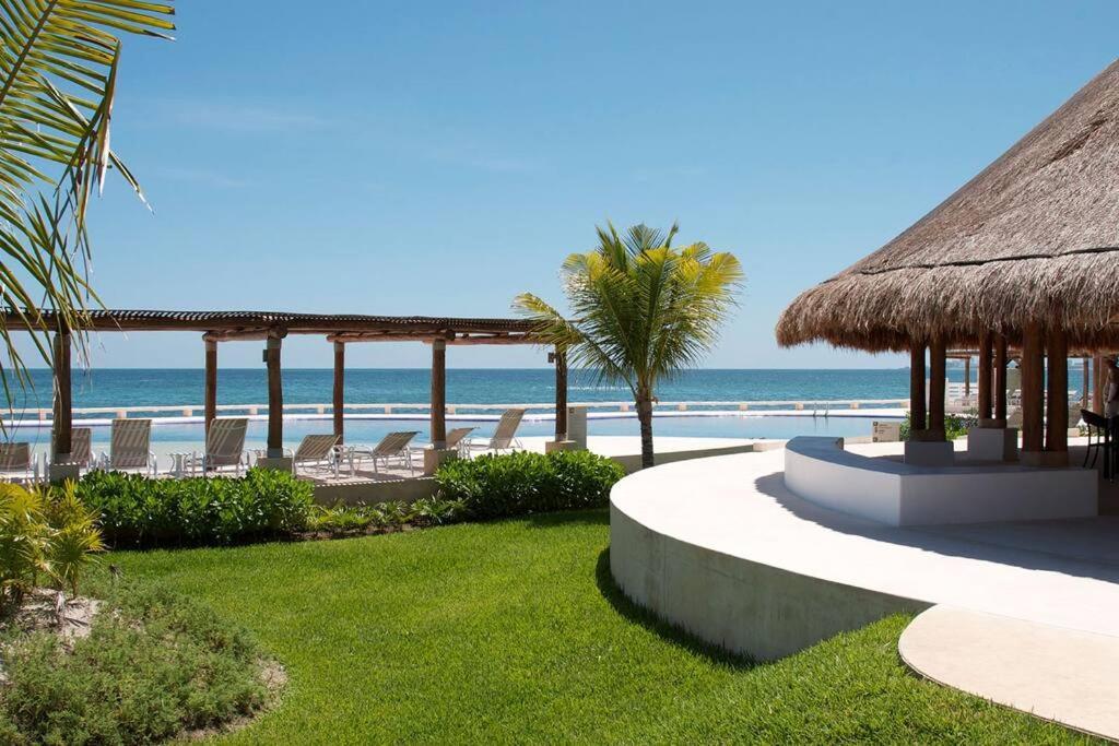 Reef Beachfront 3Bdr Apartment By Casa Paraiso 坎昆 外观 照片