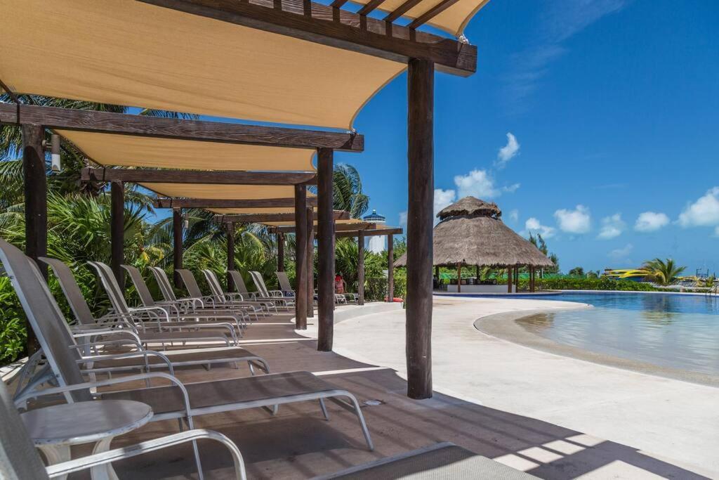 Reef Beachfront 3Bdr Apartment By Casa Paraiso 坎昆 外观 照片