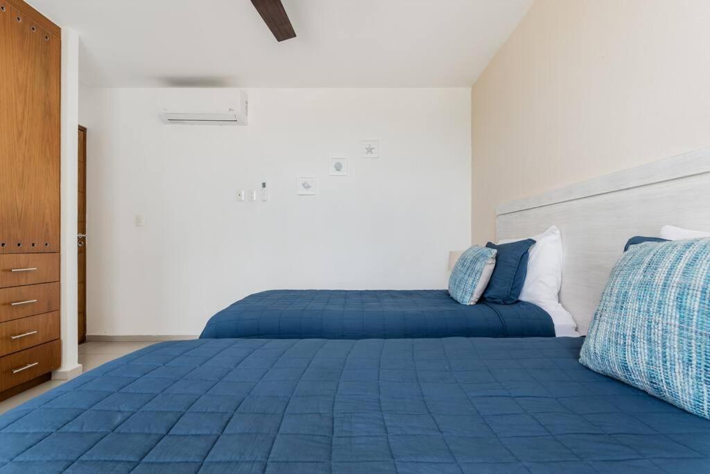 Reef Beachfront 3Bdr Apartment By Casa Paraiso 坎昆 外观 照片