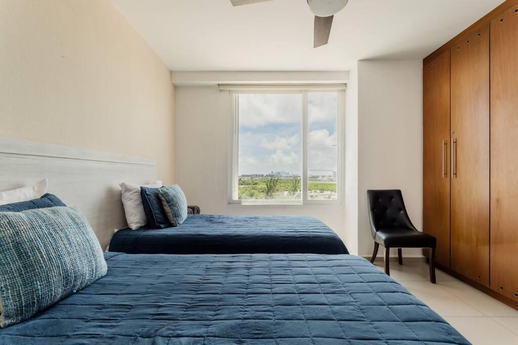 Reef Beachfront 3Bdr Apartment By Casa Paraiso 坎昆 外观 照片