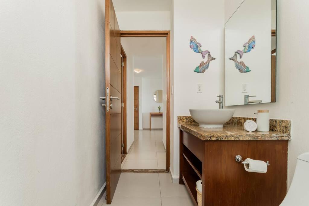 Reef Beachfront 3Bdr Apartment By Casa Paraiso 坎昆 外观 照片