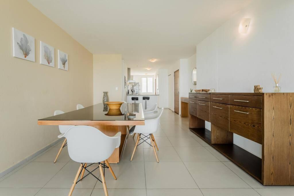 Reef Beachfront 3Bdr Apartment By Casa Paraiso 坎昆 外观 照片