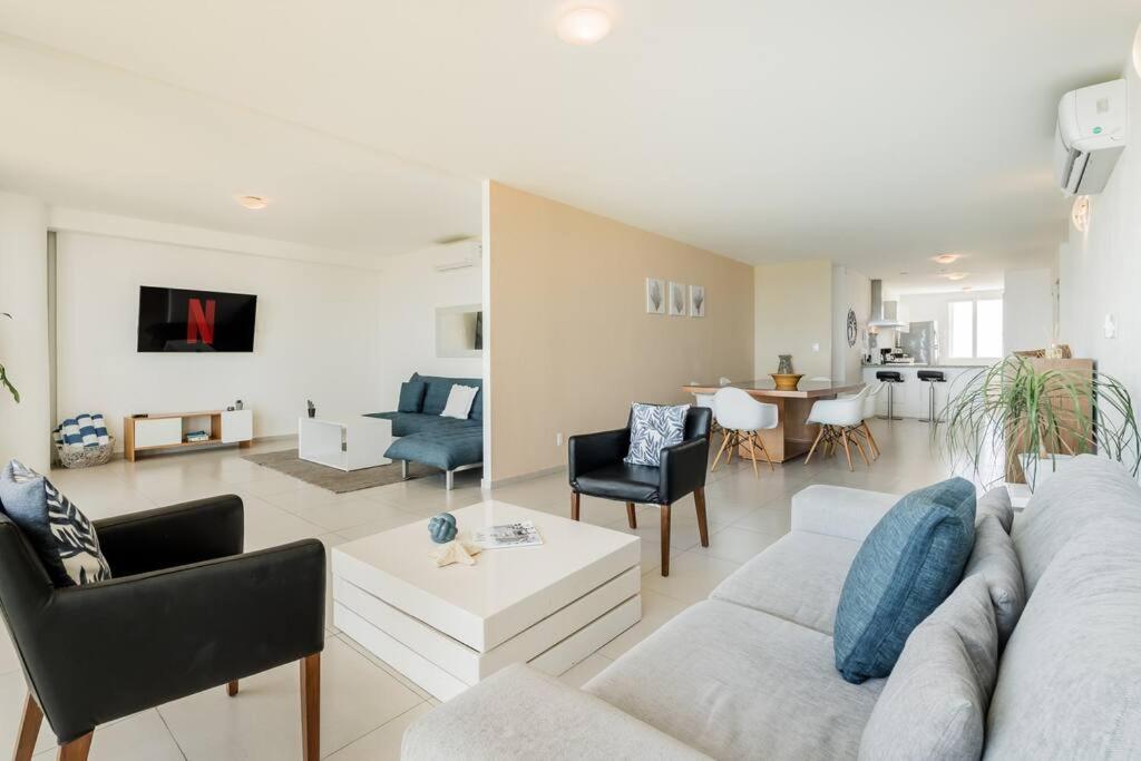 Reef Beachfront 3Bdr Apartment By Casa Paraiso 坎昆 外观 照片