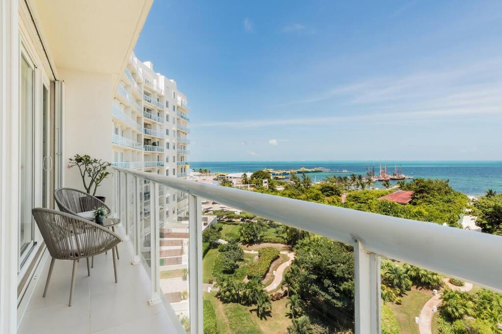 Reef Beachfront 3Bdr Apartment By Casa Paraiso 坎昆 外观 照片